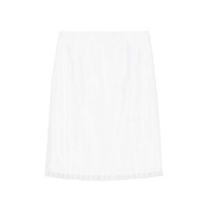 Dunst White Skirts - Pleated Skirts Women